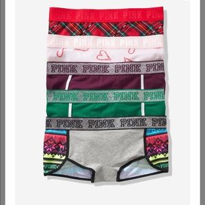 Pink Boyshort Holiday Collection 2019